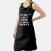 Custom Personalisiert Funny Mens Golfer Koch Bäcke Schürze (InSitu)