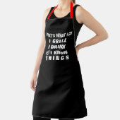 Custom Personalisiert Funny Mens Womens Koch Baker Schürze (InSitu)