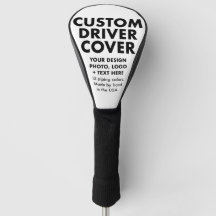 Custom Personalisiert Golf Driver Club Head Cover