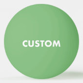 Custom Personalisiert GREEN Tischtennis Tischtennisball (Vorderseite)