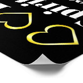 Custom Personalisiert Happy 90. Geburtstagspopster Poster (Ecke)