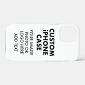 Custom Personalisiert iPhone 12 MINI TOUGH FALL Case-Mate iPhone Hülle (Rückseite (Horizontal))