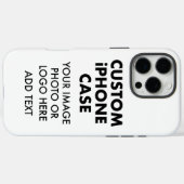 Custom Personalisiert iPhone 16 PRO MAX TOUGH FALL Case-Mate iPhone Hülle (Rückseite (Horizontal))