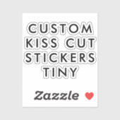 Custom Personalisiert KISS CUT STICKERS 2"x2" TINT Aufkleber (Blatt)