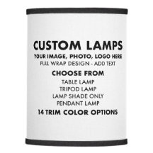 Custom personalisiert LINEN Lampshade