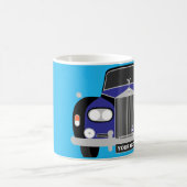 CUSTOM PERSONALISIERT LUXURY BLUE LIMOUSINE AUTO KAFFEETASSE (Mittel)