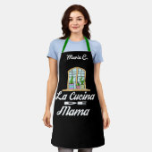 Custom Personalisiert Name Cucina de MAMA Koch Bak Schürze (Getragen)