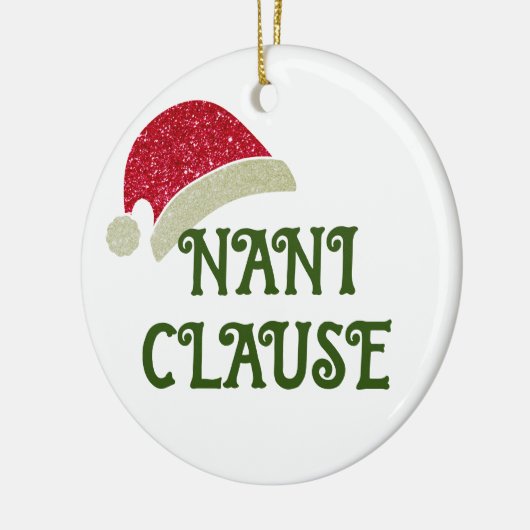 Custom Personalisiert Oma Weihnachten Weihnachten Keramik Ornament (Links)