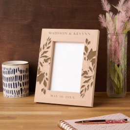 Custom Personalisiert Picture Wedding Geätzte Rahmen