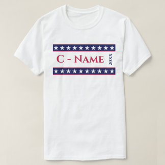 Custom Personalisiert Presidential Election Campai T-Shirt