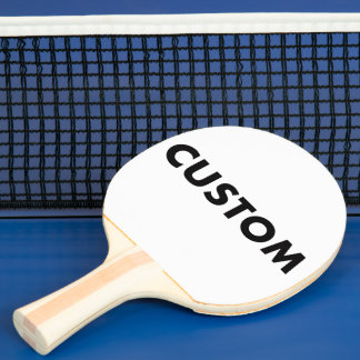 Custom Personalisiert RED Backed Table Tennis Tischtennis Schläger