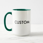 Custom Personalisiert Ringer 15oz Tasse - HUNTER G (Links)