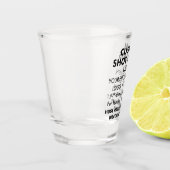 Custom Personalisiert Shot Glass 1.5oz Schnapsglas (Links)