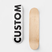 Custom Personalisiert Skateboard Deck 7,75" (19,7  (Vorderseite)