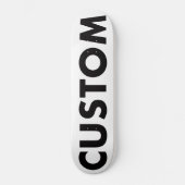 Custom Personalisiert Skateboard Deck 8.125" 20,64 (Vorderseite)