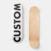 Custom Personalisiert Skateboard Deck 8,25" (21cm) (Vorderseite)