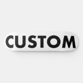 Custom Personalisiert Skateboard Deck 8,25" (21cm) (Horizontal)