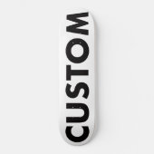 Custom Personalisiert Skateboard Deck 8,25" (21cm) (Vorderseite)