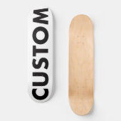 Custom Personalisiert Skateboard Deck 8,5" (21,6 c (Vorderseite)