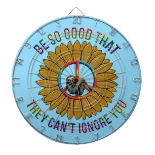 Custom Personalisiert Sloth Peace Hippie Dartscheibe