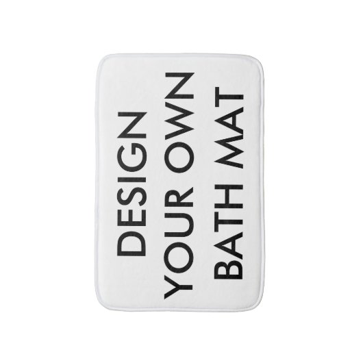 Custom Personalisiert Small 16"x24" Duschbadematte Badematte (Vorderseite Vertikal)