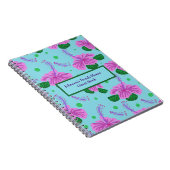 Custom Personalisiert Tropical Notebook Journal Notizblock (Rechte Seite)
