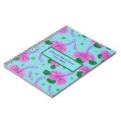 Custom Personalisiert Tropical Notebook Journal Notizblock (Linke Seite)