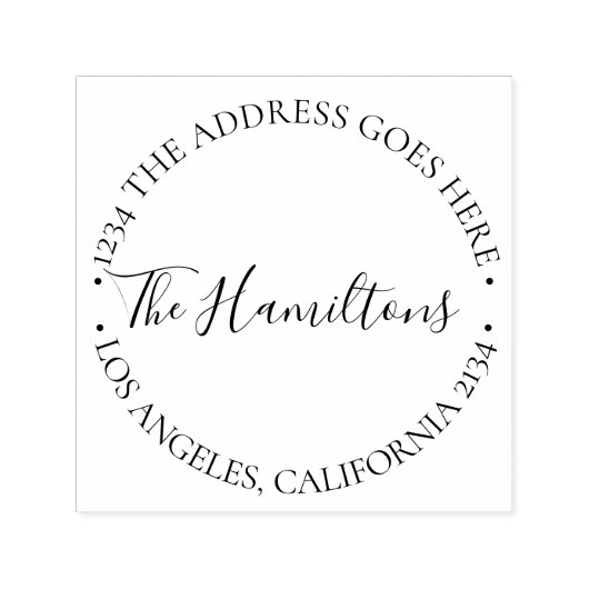 Custom Personalisiert Typografy Permastempel (Design)