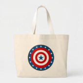Custom Personalisiert USA Bullseye-Tasche Jumbo Stoffbeutel (Vorne)