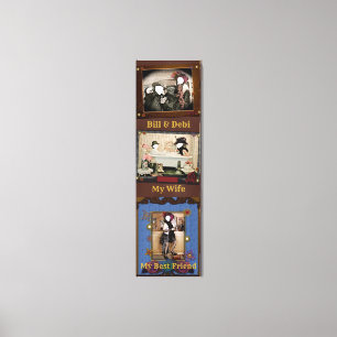 Custom Personalisiert Western Foto Leinwand