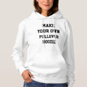 Custom Personalisiert Women's PULLOVER HOODIE (Vorderseite)