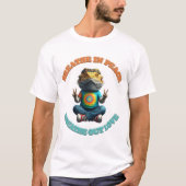 Custom Personalize Boho Bearded Dragon Hippie T-Shirt (Vorderseite)
