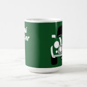 CUSTOM PERSONALIZE CLASSIC MINI CaR Tasse (Mittel)