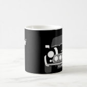 CUSTOM PERSONALIZE CLASSIC MINI CaR Tasse (Mittel)
