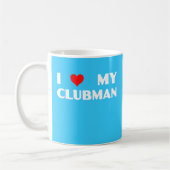 CUSTOM PERSONALIZE CLASSIC RETRO MINI CLUBMAN KAFFEETASSE (Links)