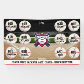 Custom Personalized Baseball Banner Ideas Team (Horizontal)