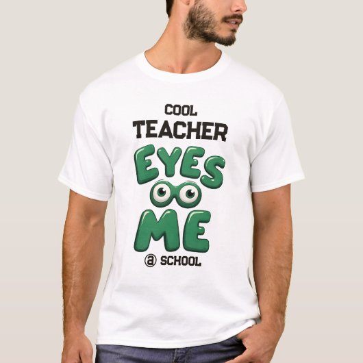 Custom Personalized Cute Teacher Gift T-Shirt (Vorderseite)