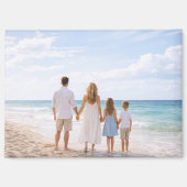 Custom Personalized Family Photo Magnet (Vorderseite)