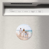 Custom Personalized Family Photo Magnet (In Situ (Geschirrspüler))