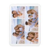 Custom Personalized Family Photo Magnet (Vertikal)
