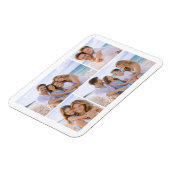 Custom Personalized Family Photo Magnet (Linke Seite)