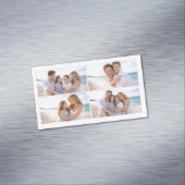 Custom Personalized Family Photo Magnetische Visitenkarte (Beispiel)