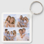 Custom Personalized Family Photo Schlüsselanhänger (Rückseite)