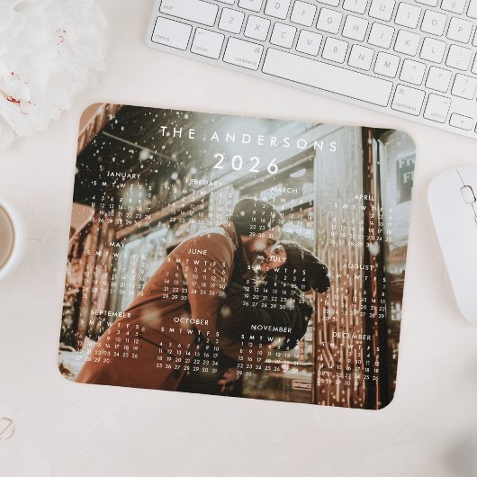 Custom Personalized Foto 2022 Calendar Mousepad