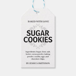 Custom Personalized Homemade label HM001_02sqv1 Geschenkanhänger