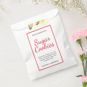 Custom Personalized Homemade label HM001_20sqv1 Geschenktütchen (Versiegelt)