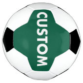 Custom Personalized HUNTER GREEN Football Fußball (Gedreht)