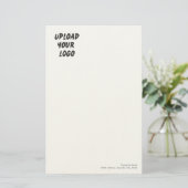Custom Personalized Logo Briefpapier (Stehend Vorderseite)