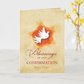 Custom Personalized Name Bestätigung Congratulati Karte (Gelbe Blume)