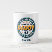 Custom Personalized Name Gift for Dad Jumbo-Tasse (Vorderseite)